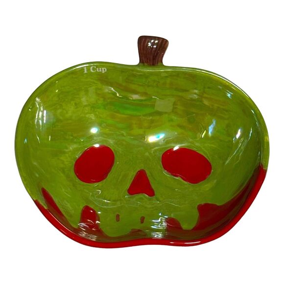 Disney VILLAINS Poison Apple Measuring Cups Set Witchy Decor Goth Hand Painted - Picture 13 of 15